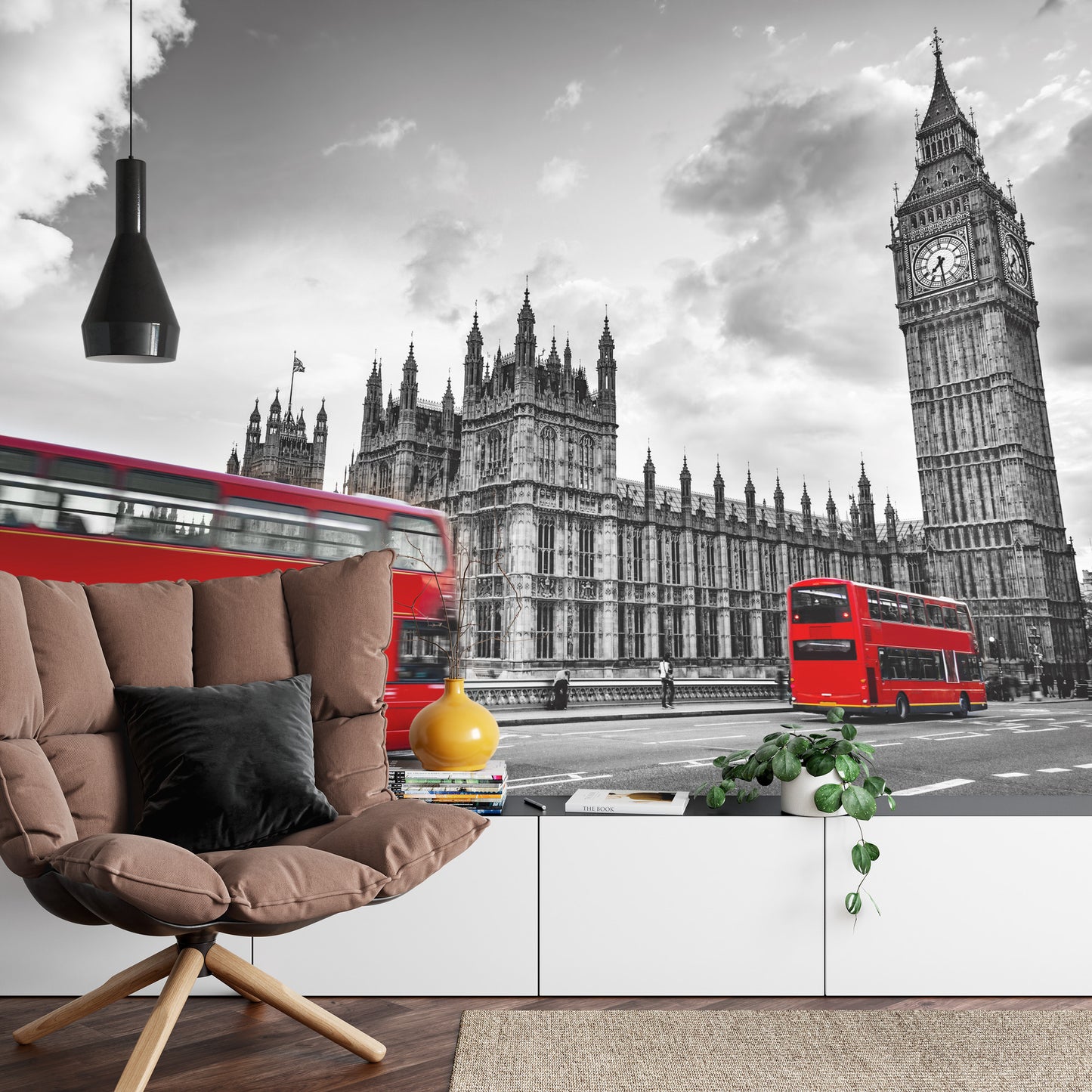 Fototapete London Schwarz Und Weiß