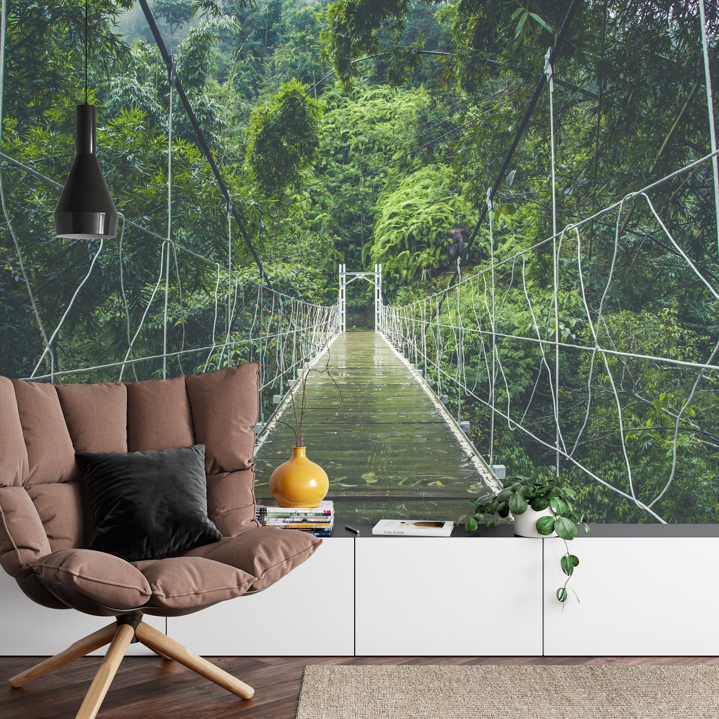 Fototapete Hängebrücke