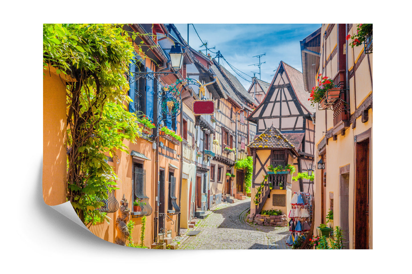 Fototapete Passage Straße