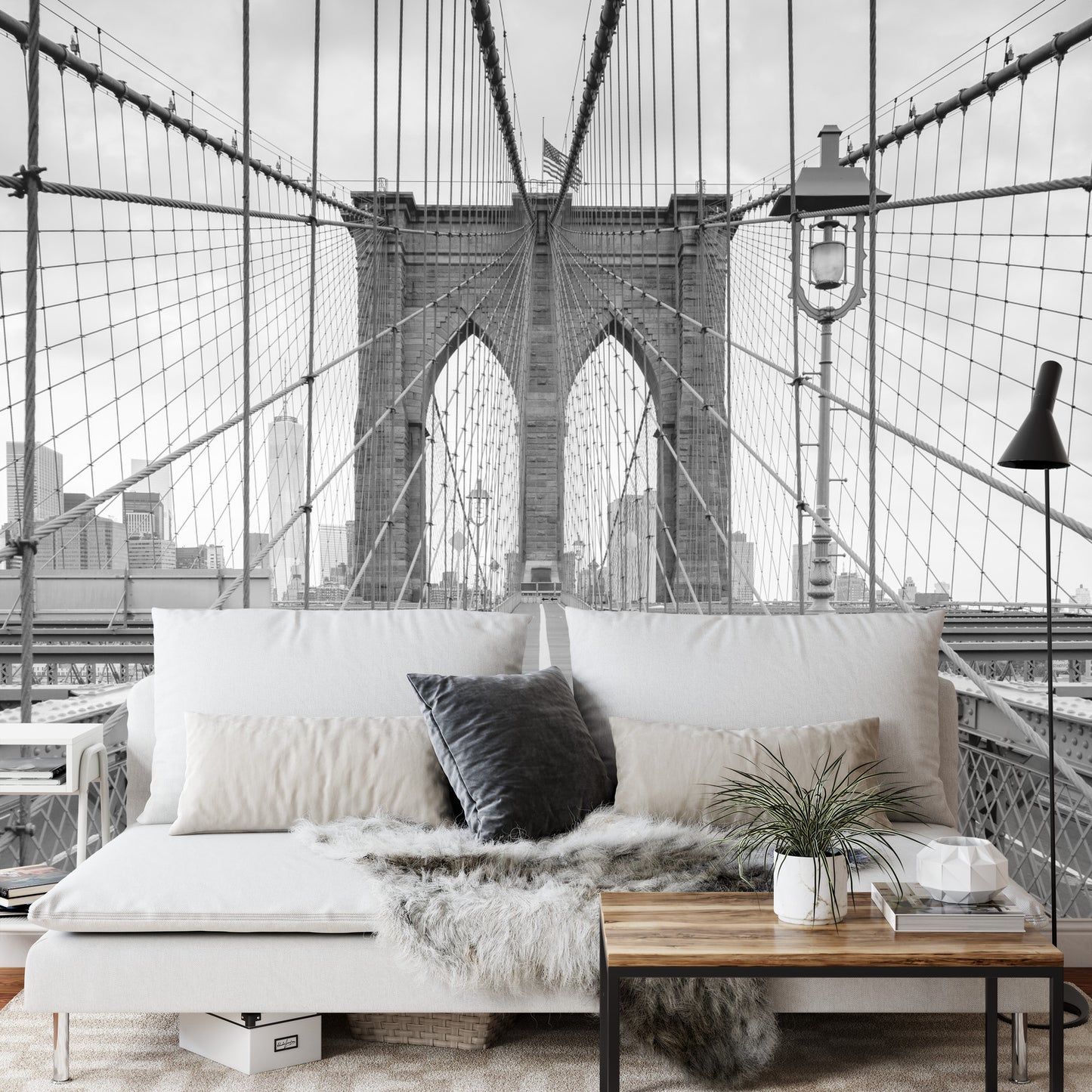 Fototapete Brooklyn-Brücke