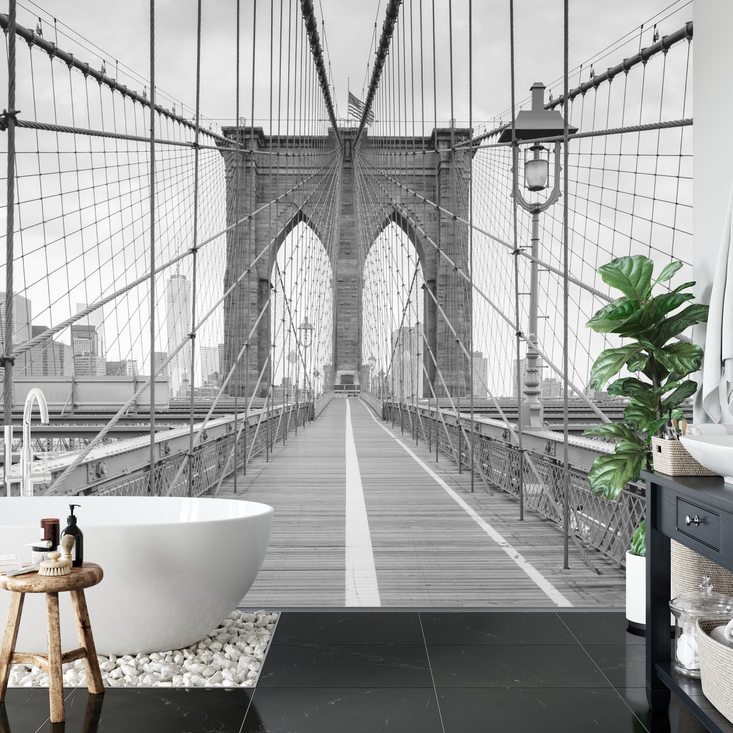 Fototapete Brooklyn-Brücke