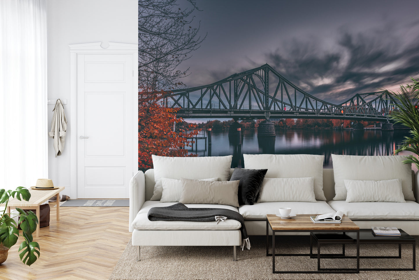 Fototapete 3D-Brücke