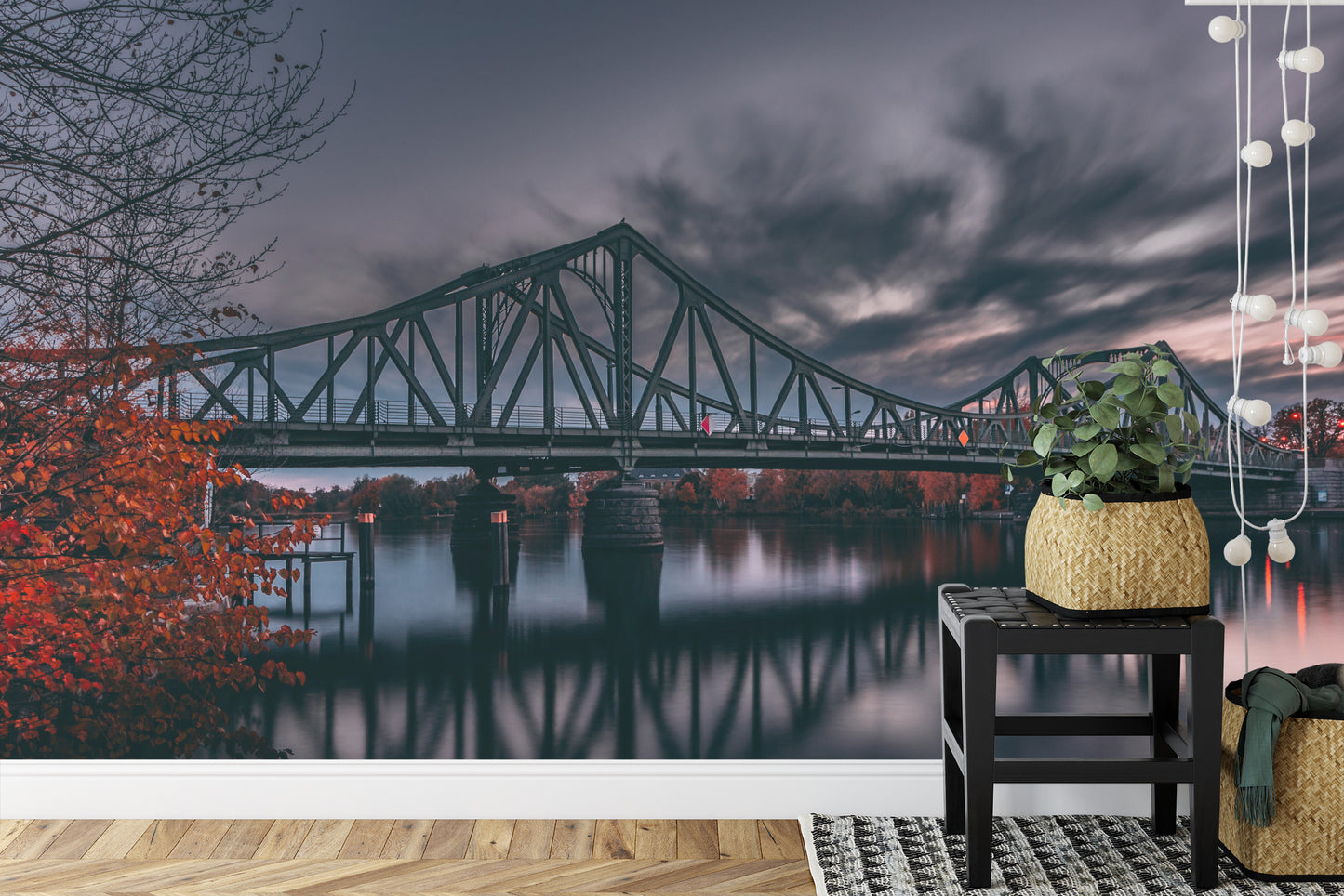 Fototapete 3D-Brücke