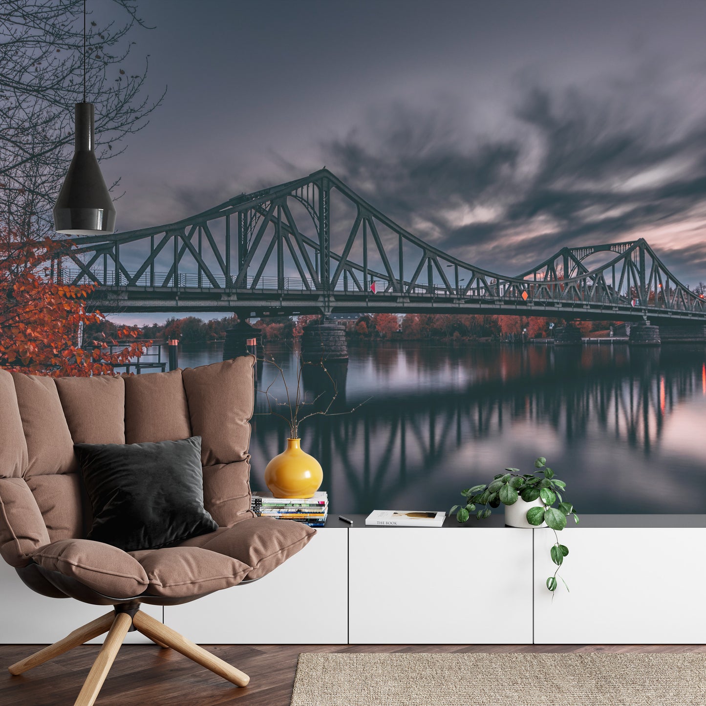 Fototapete 3D-Brücke