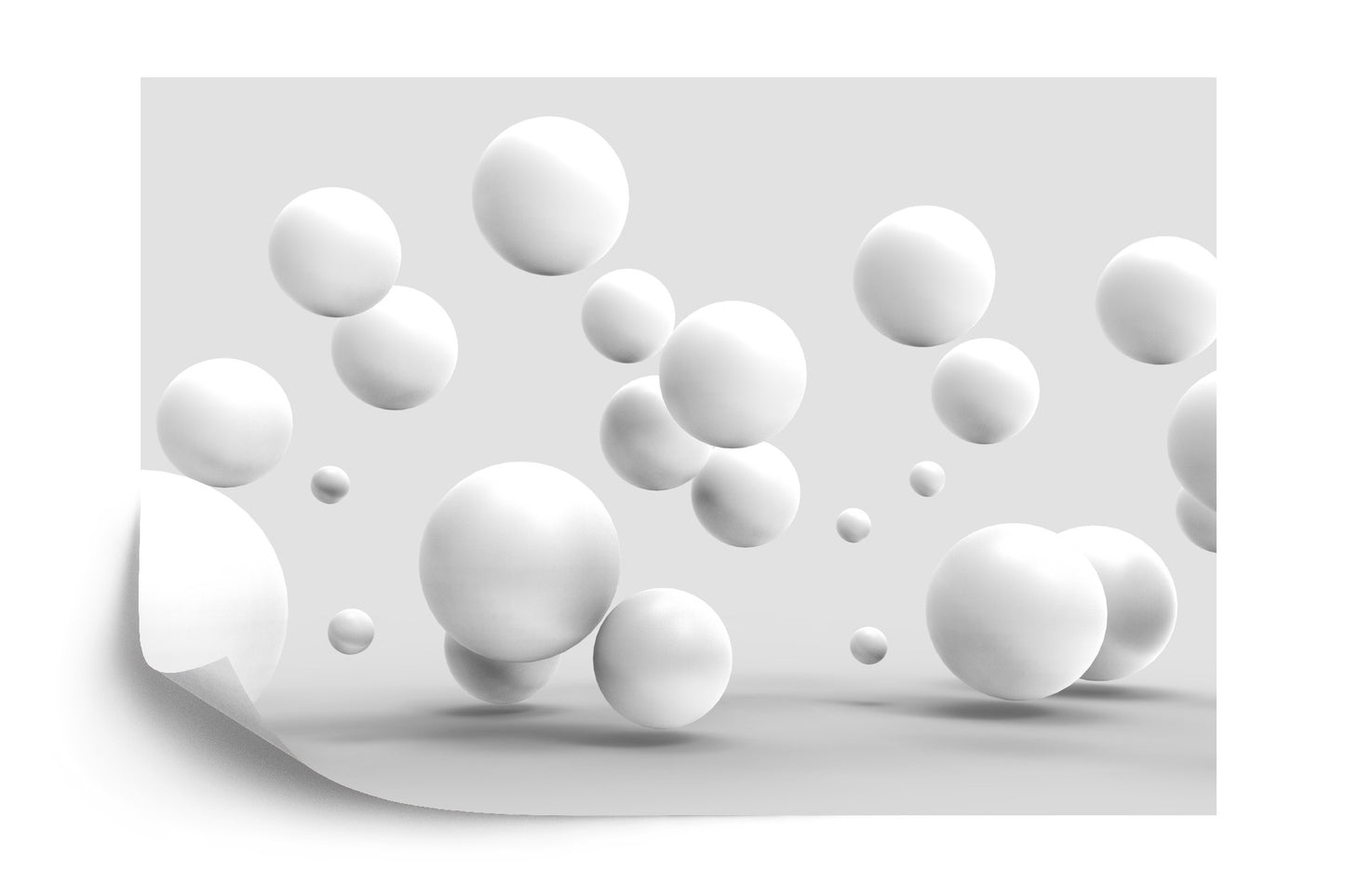 Fototapete Optische 3D-Kugel