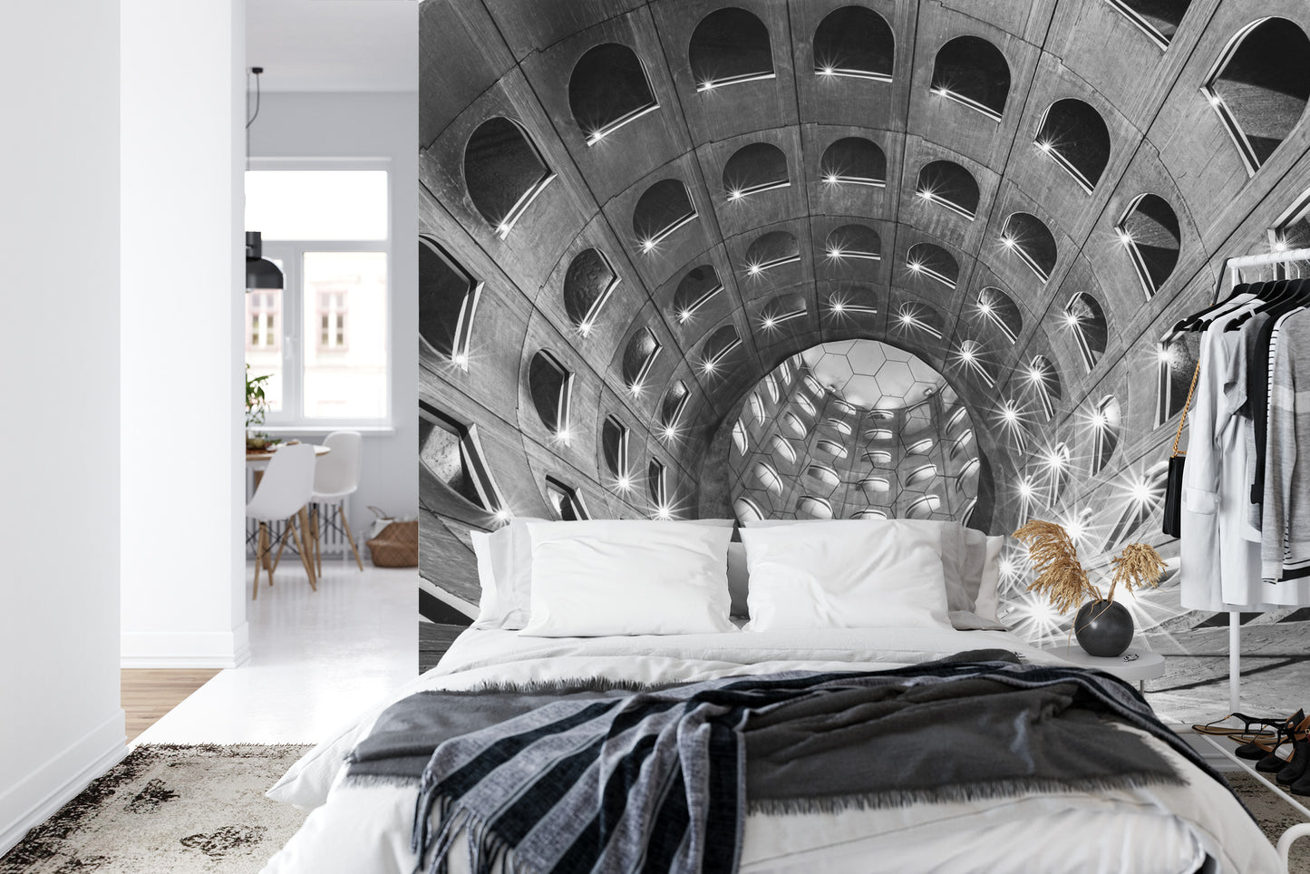 Fototapete 3D Tunnel - Für Das Wohnzimmer