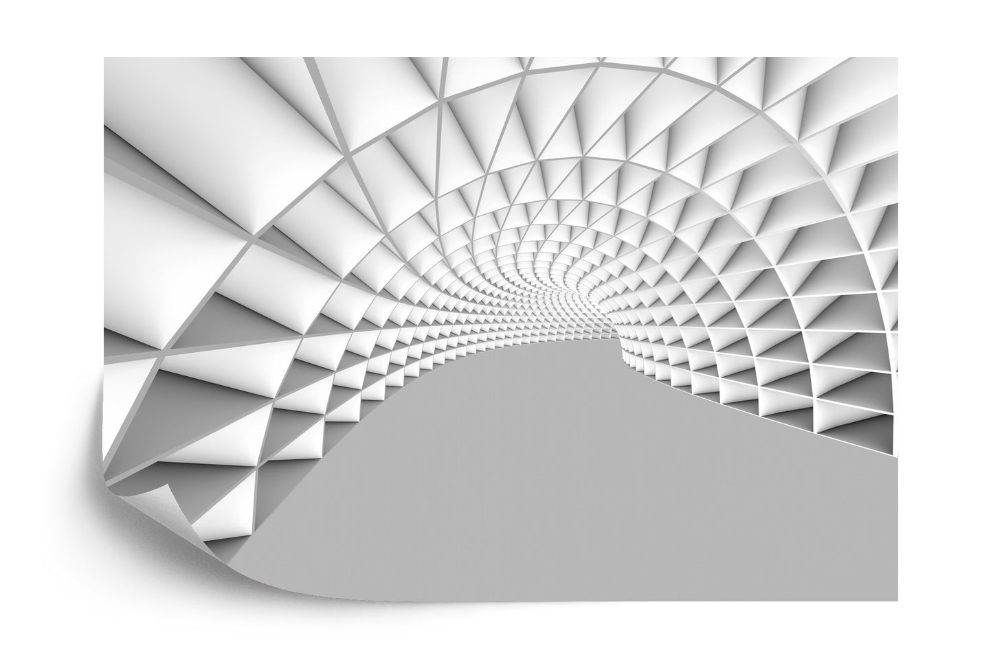 Fototapete 3D Tunnel - Tiefe
