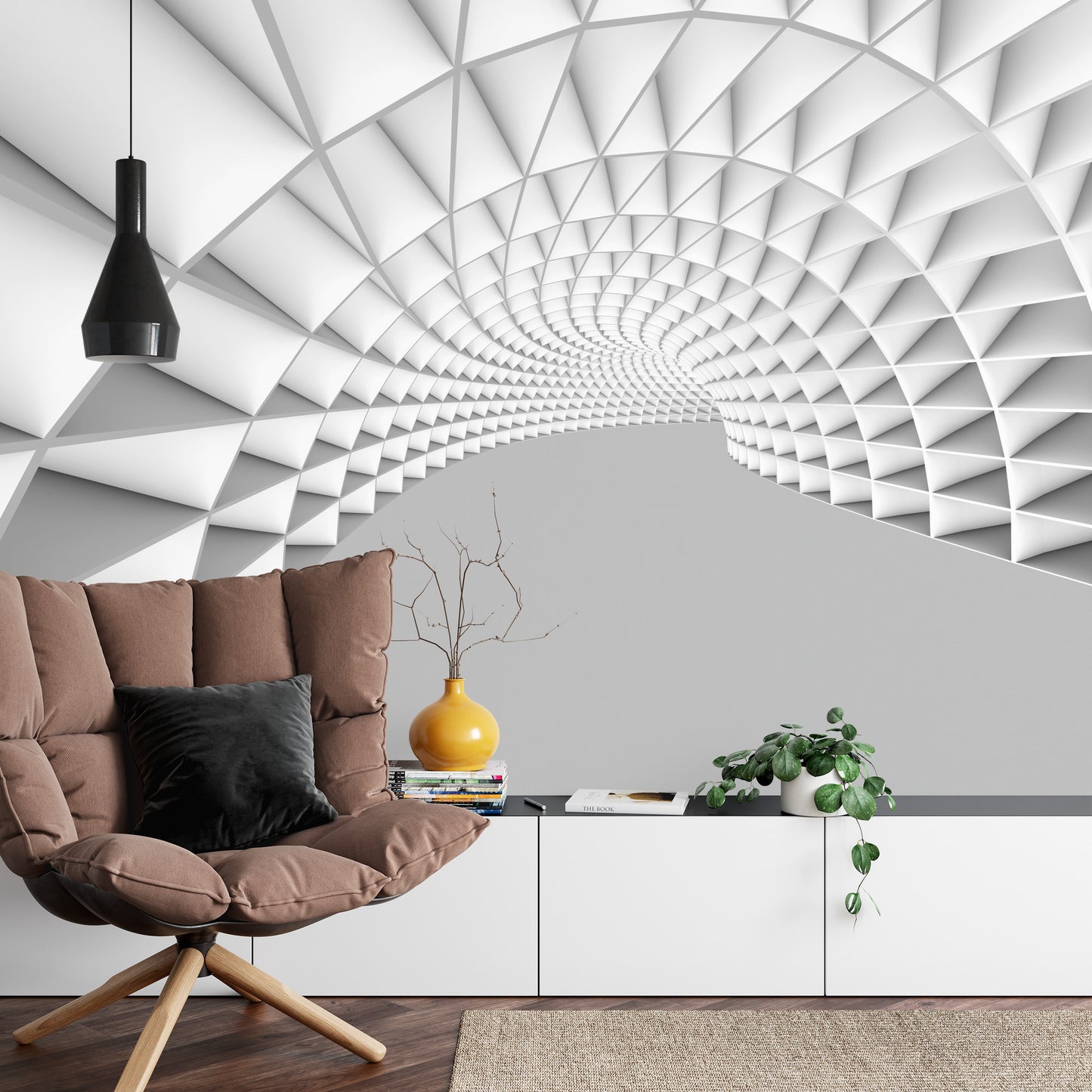Fototapete 3D Tunnel - Tiefe