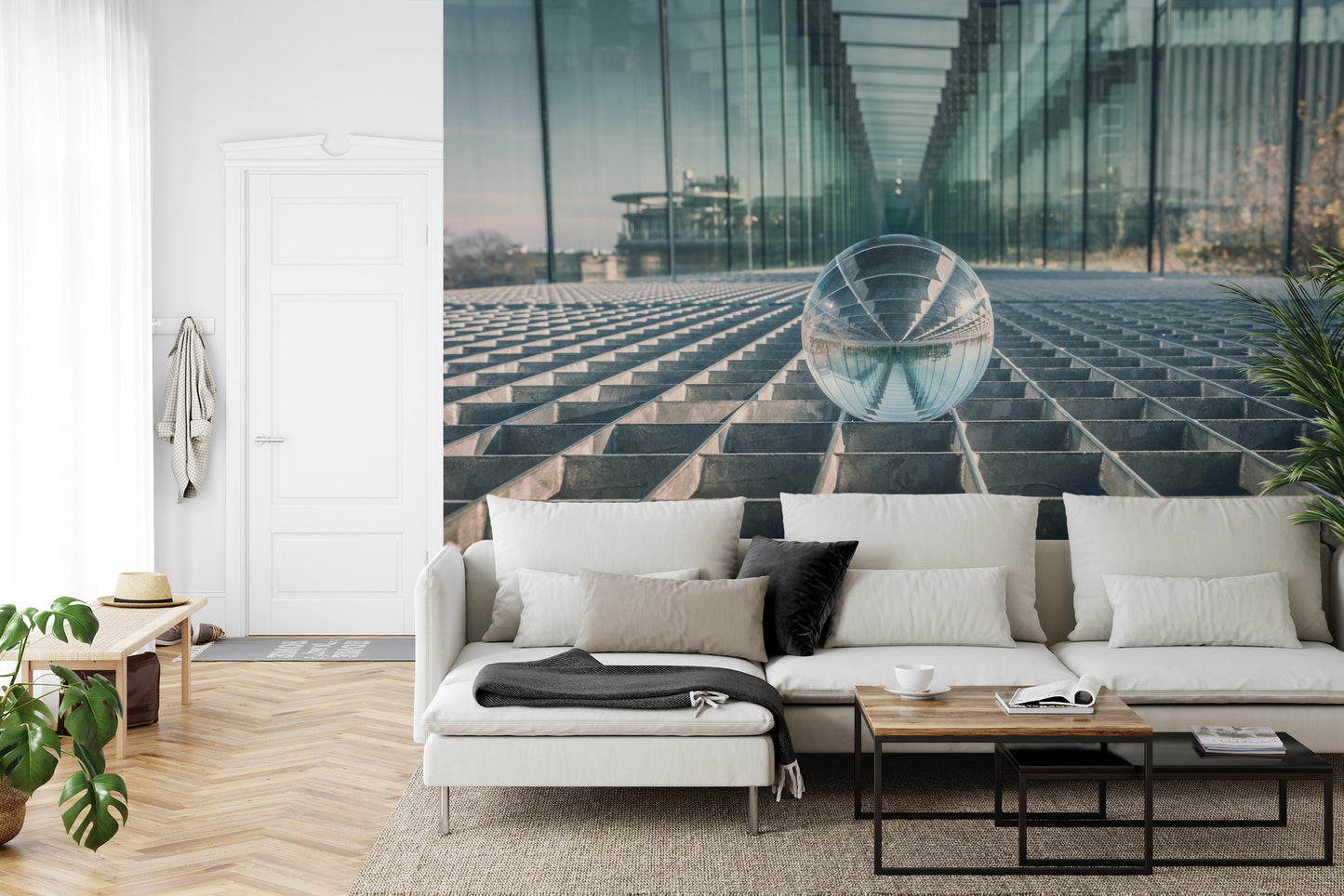 Fototapete Moderne 3D-Kugel