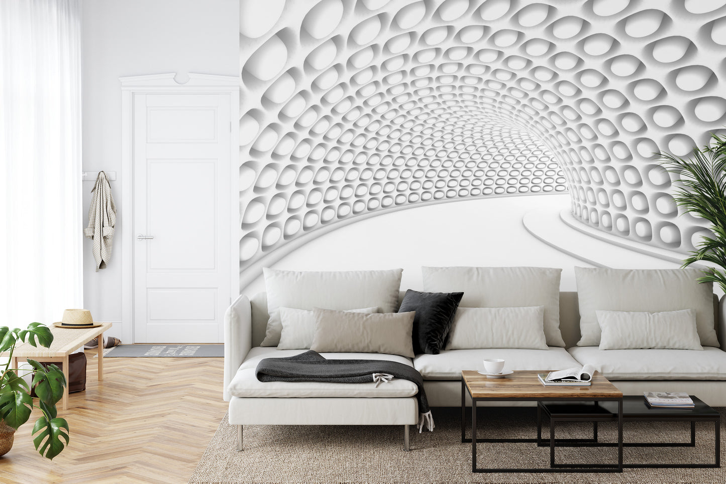 Fototapete 3D Tunnel - Für Das Wohnzimmer