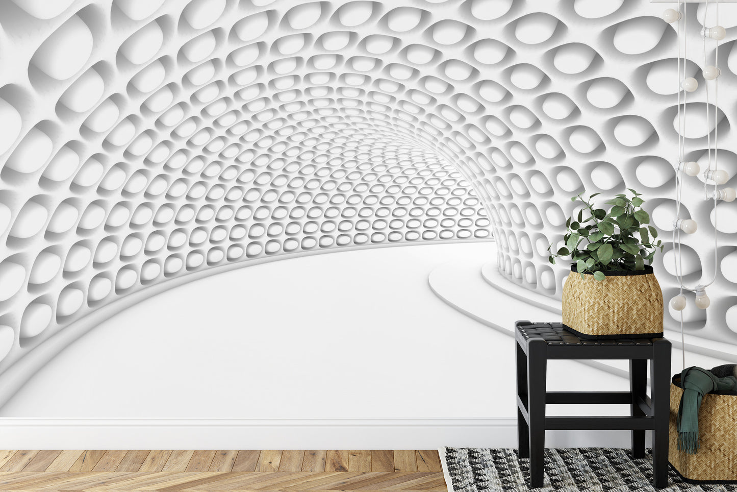 Fototapete 3D Tunnel - Für Das Wohnzimmer