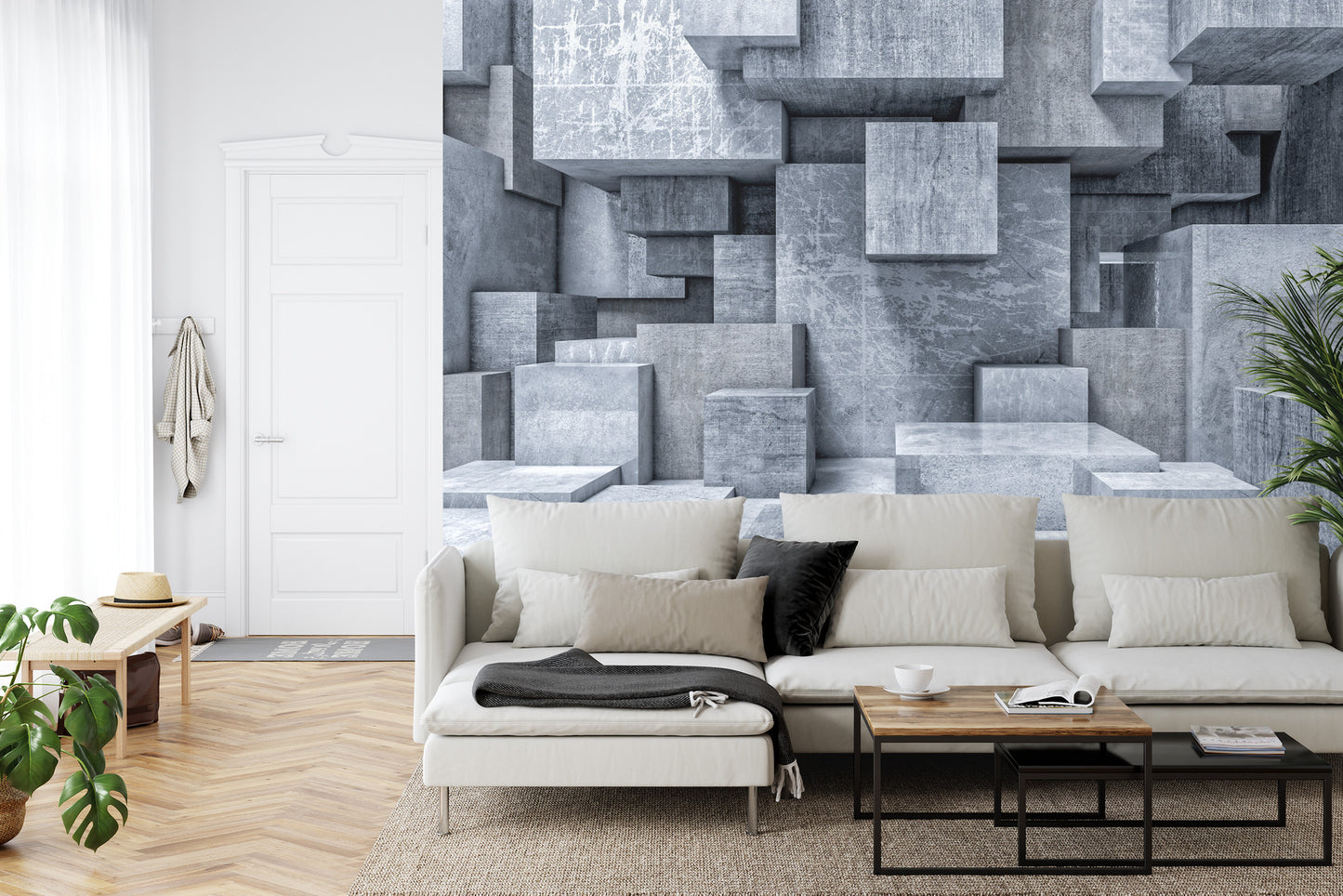 Fototapete Geometric 3D Background
