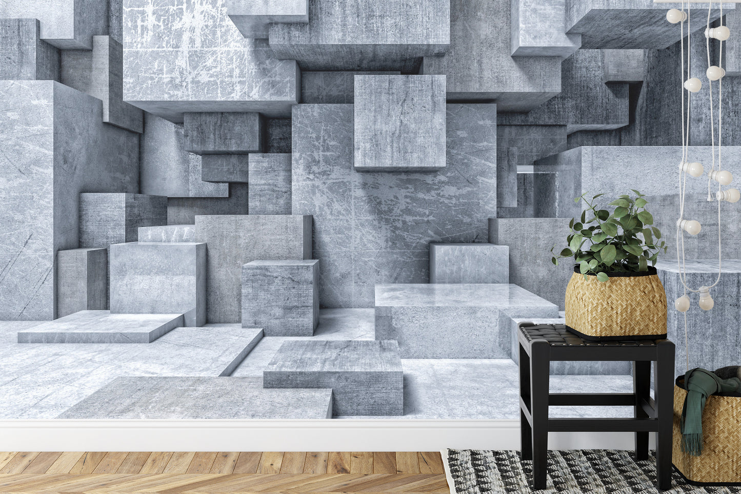 Fototapete Geometric 3D Background