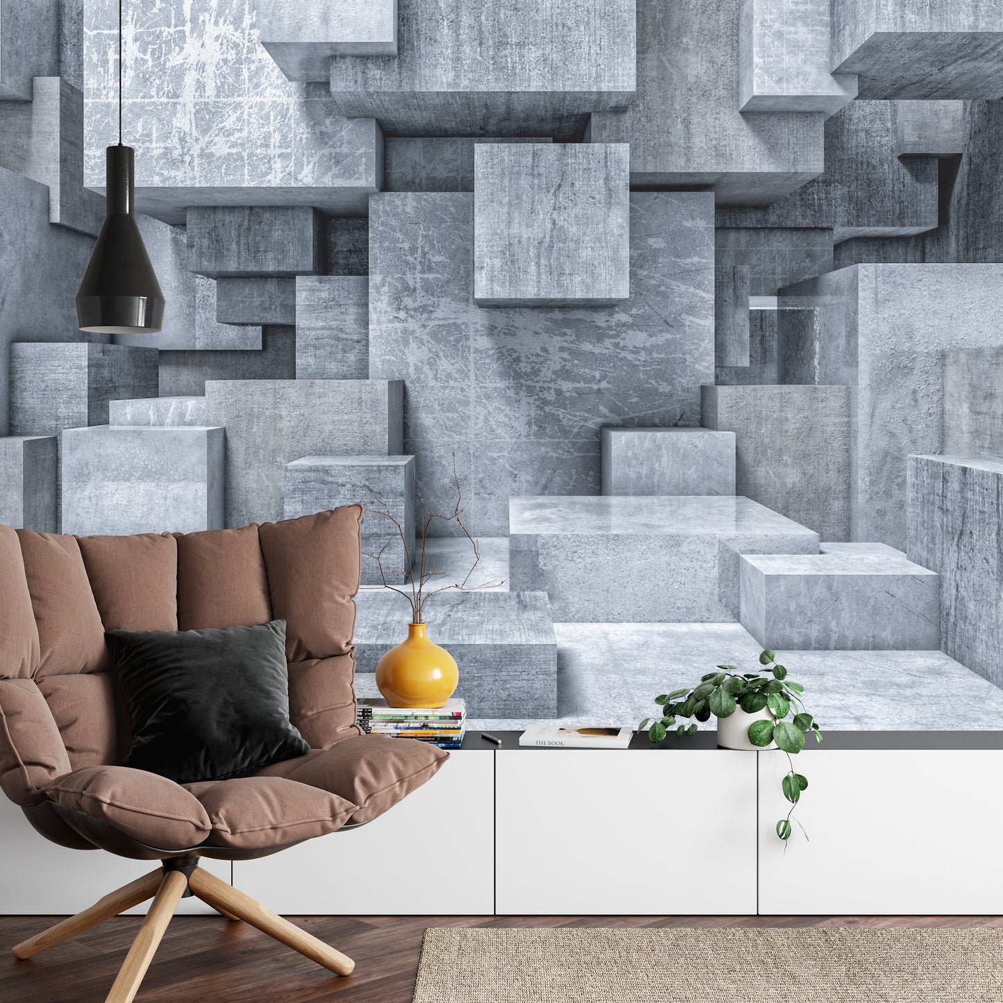 Fototapete Geometric 3D Background