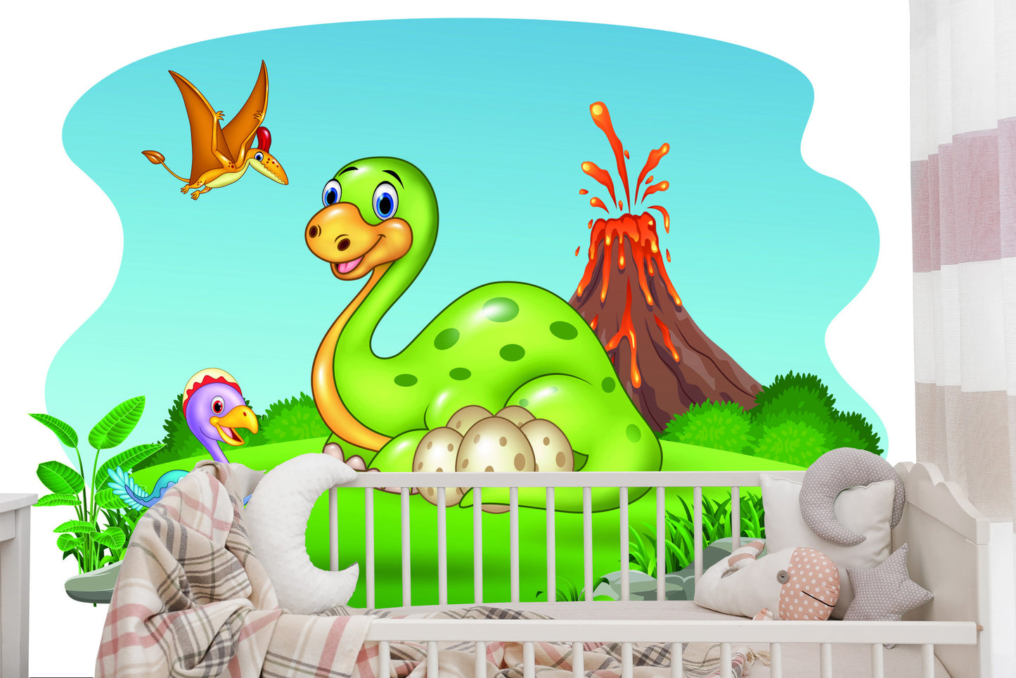 Fototapete Dinosaurier Auf Der Lichtung