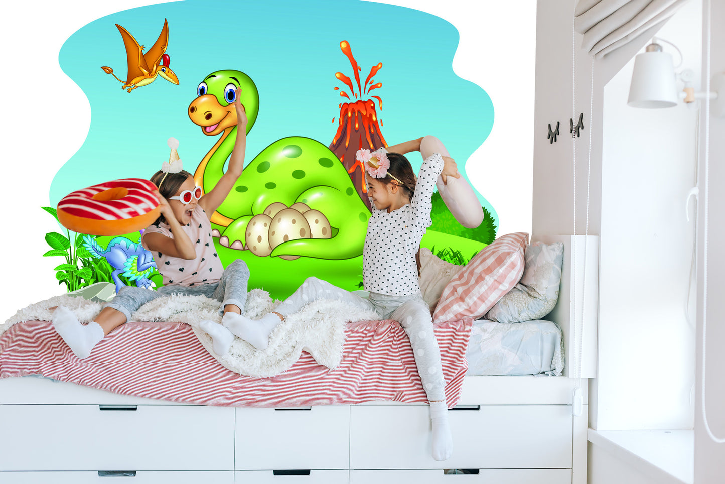Fototapete Dinosaurier Auf Der Lichtung