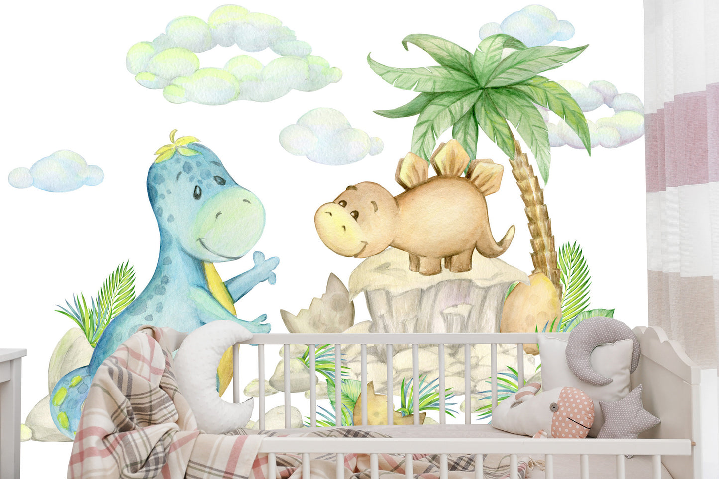 Fototapete Kleine Dinosaurier Auf Den Steinen