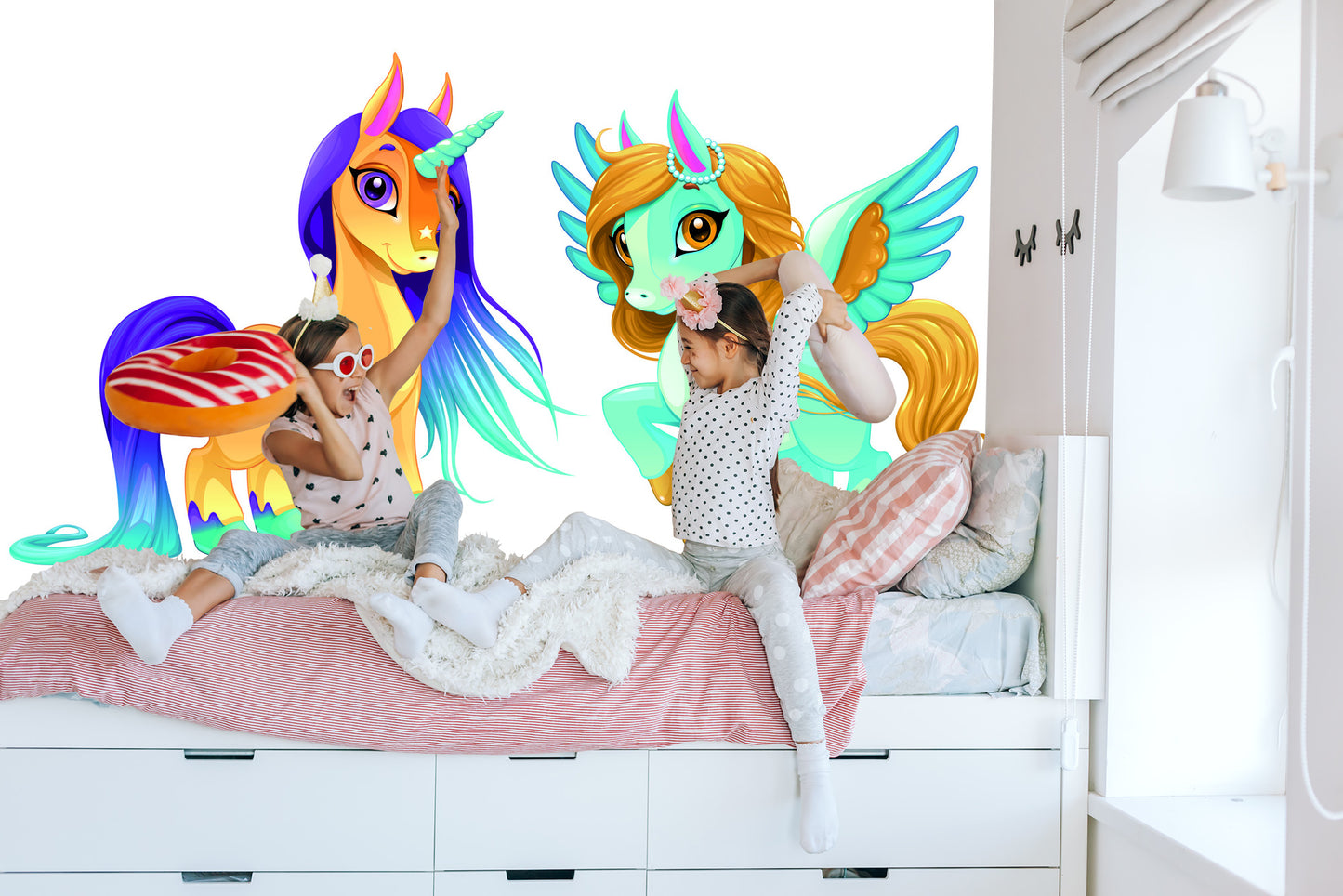 Fototapete Einhorn Und Pegasus