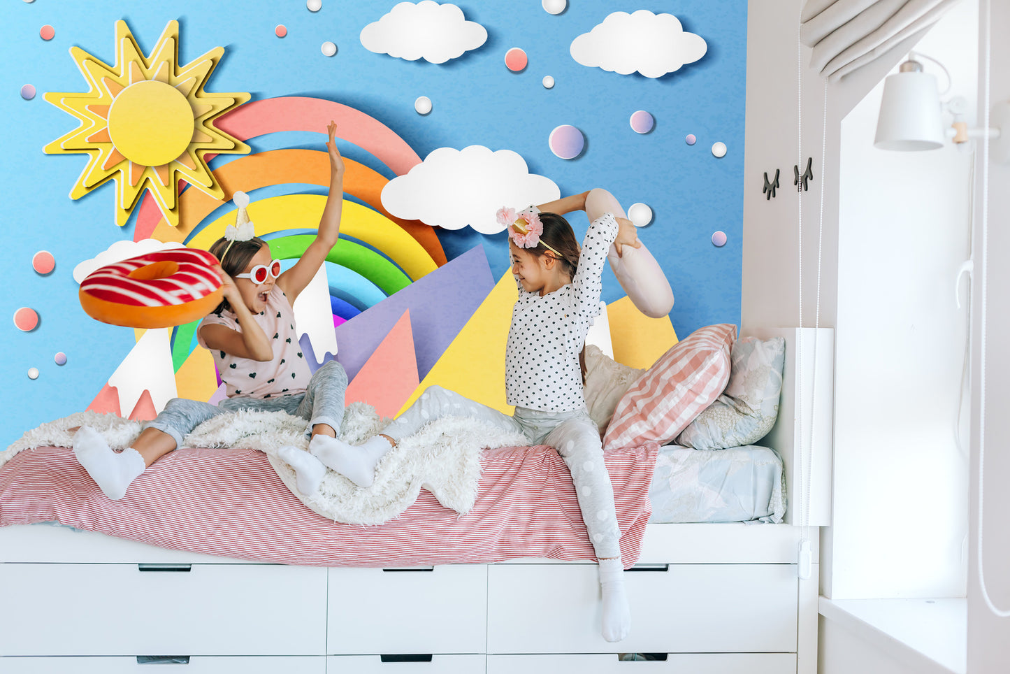 Fototapete Für Kinder - Bunte Landschaft