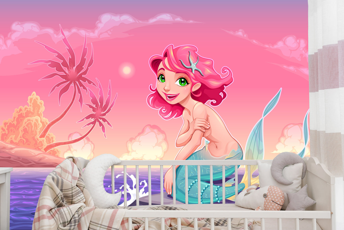 Fototapete Lustige Sirene