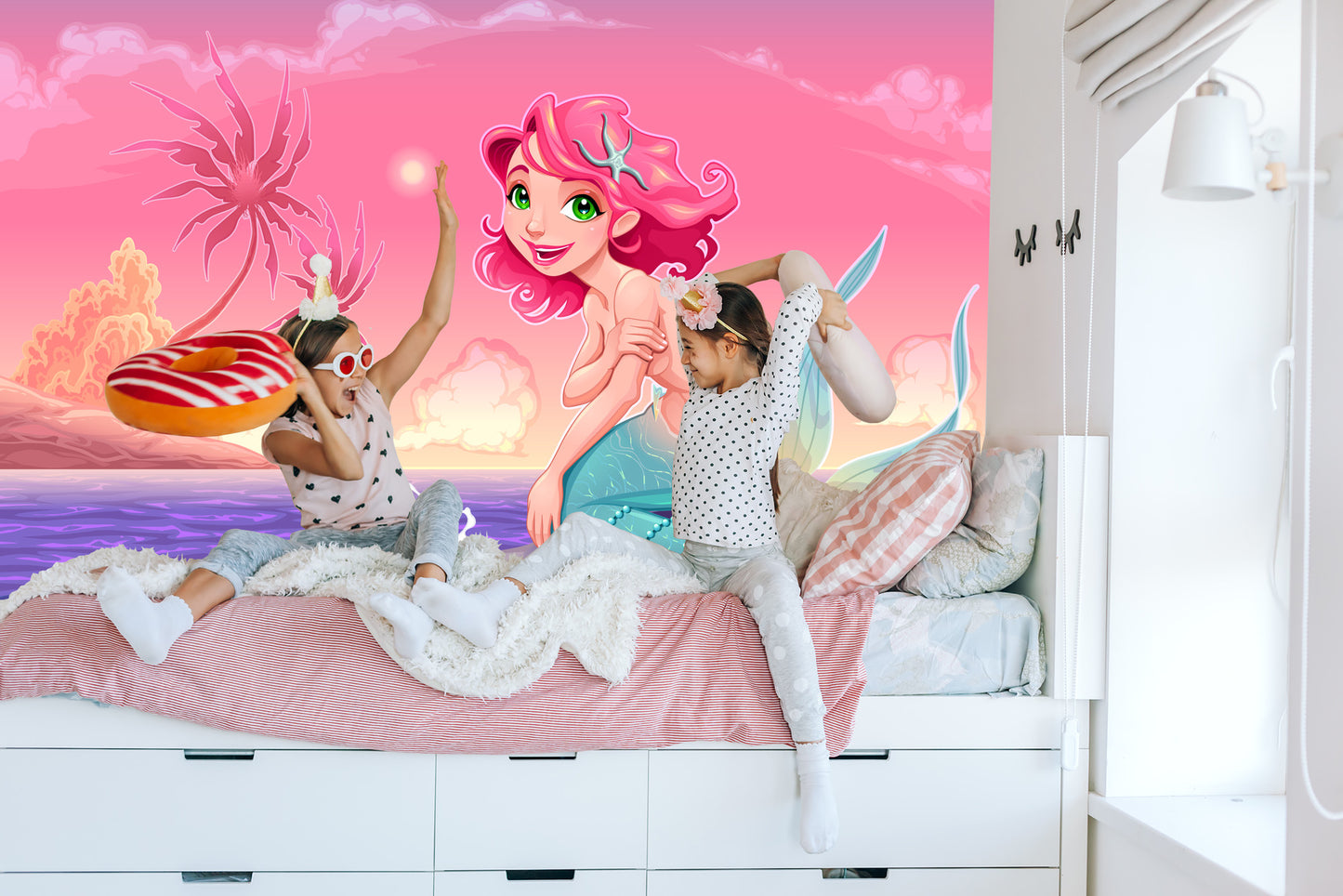 Fototapete Lustige Sirene
