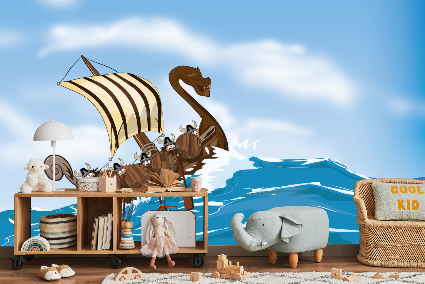 Fototapete Schiff Auf Dem Meer