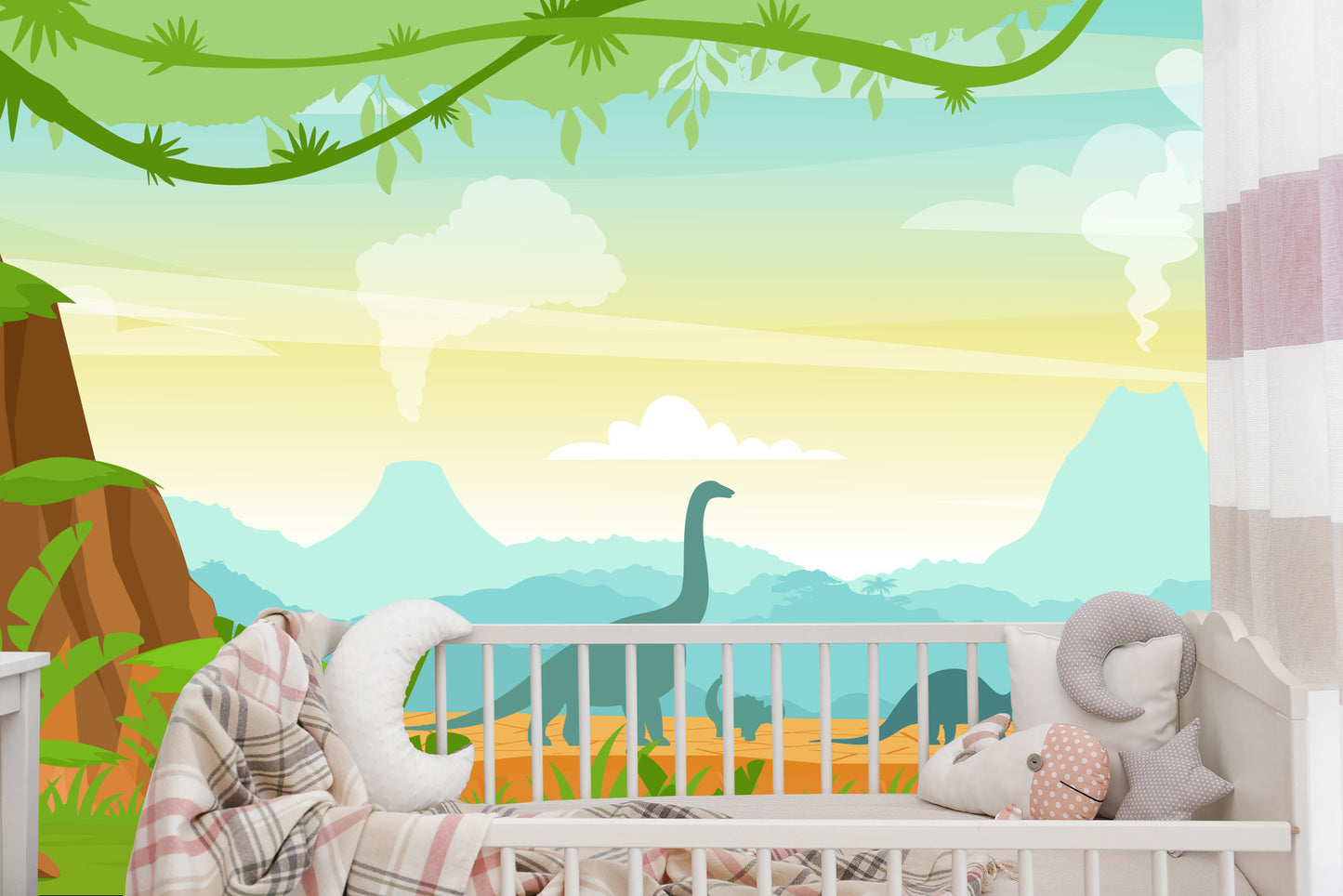 Fototapete Dinosaurier Im Dschungel