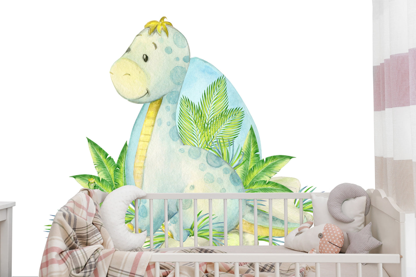 Fototapete Kleiner Dinosaurier Und Natur