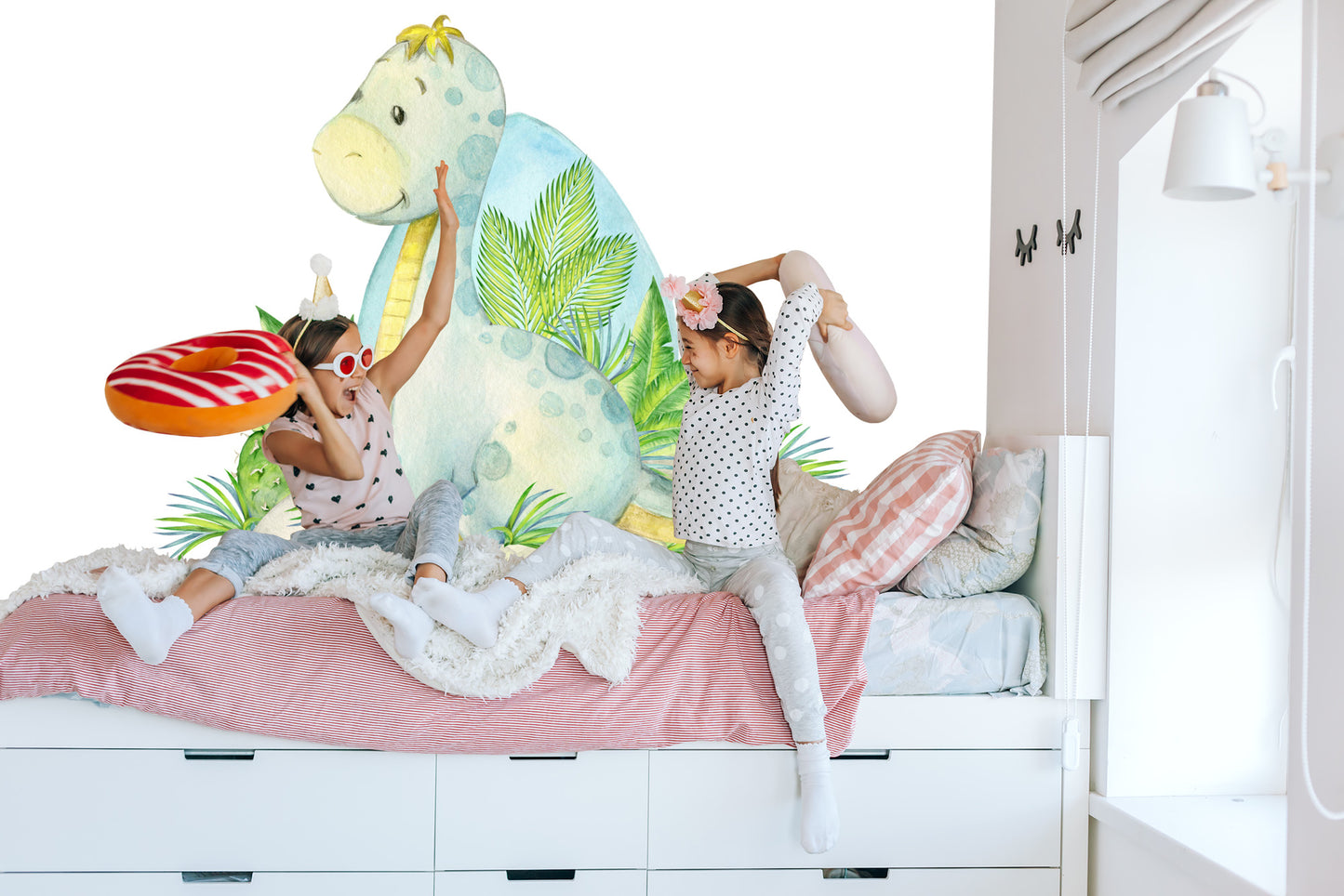 Fototapete Kleiner Dinosaurier Und Natur