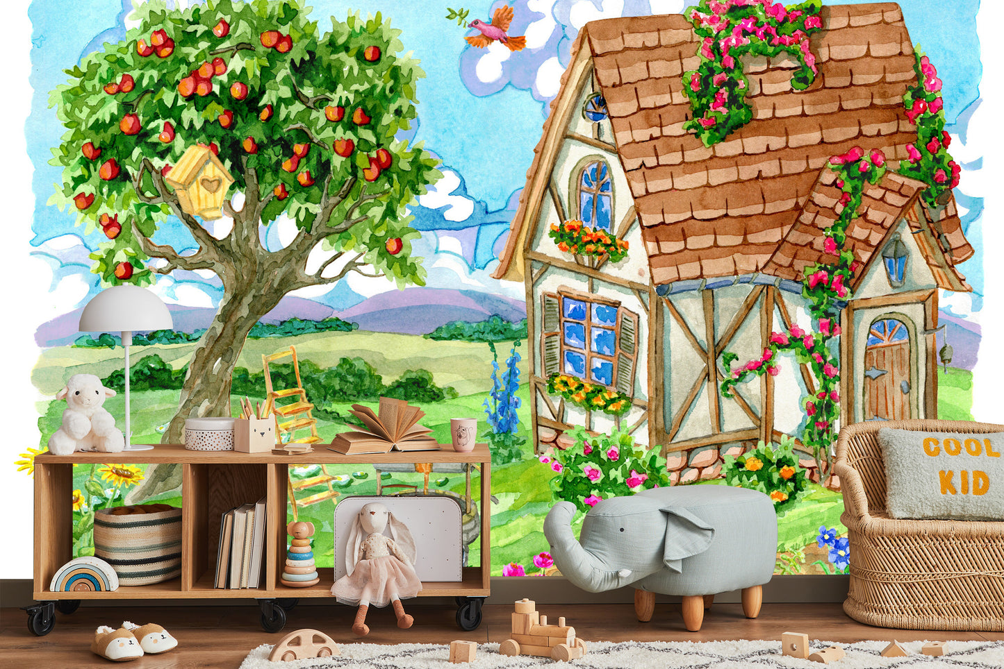 Fototapete Für Kinder - Landhaus
