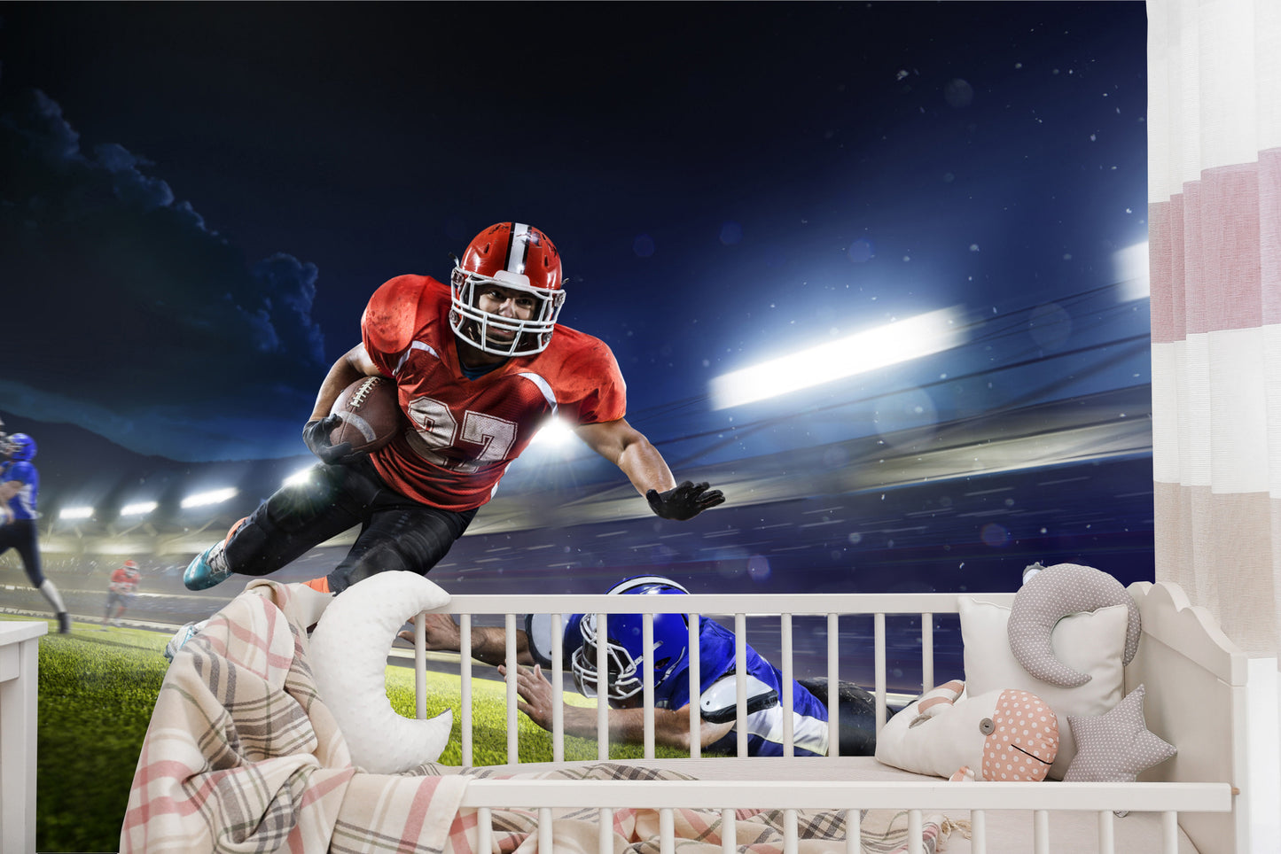 Fototapete American Football Im Stadion
