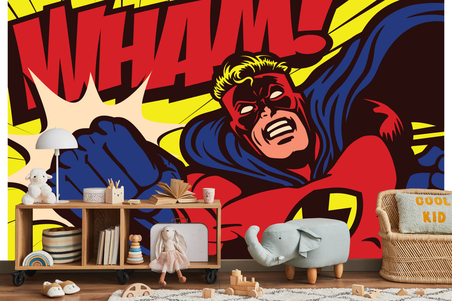 Fototapete Comic-Superheld
