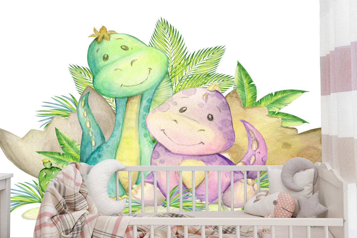 Fototapete Kleine Süße Dinosaurier