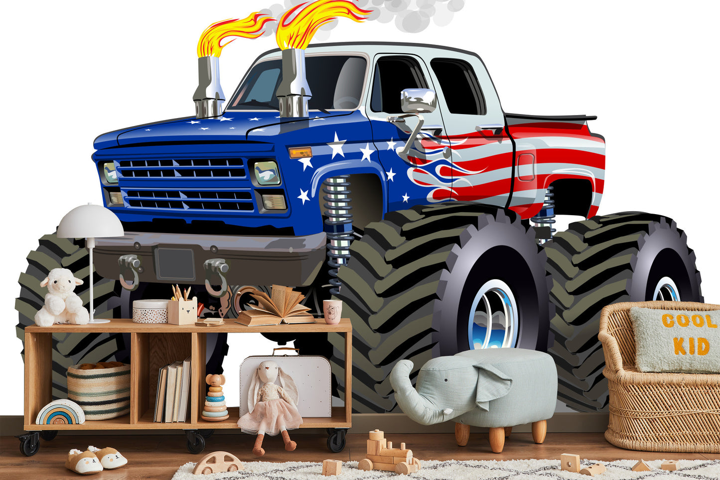 Fototapete Amerikanischer Monster Truck