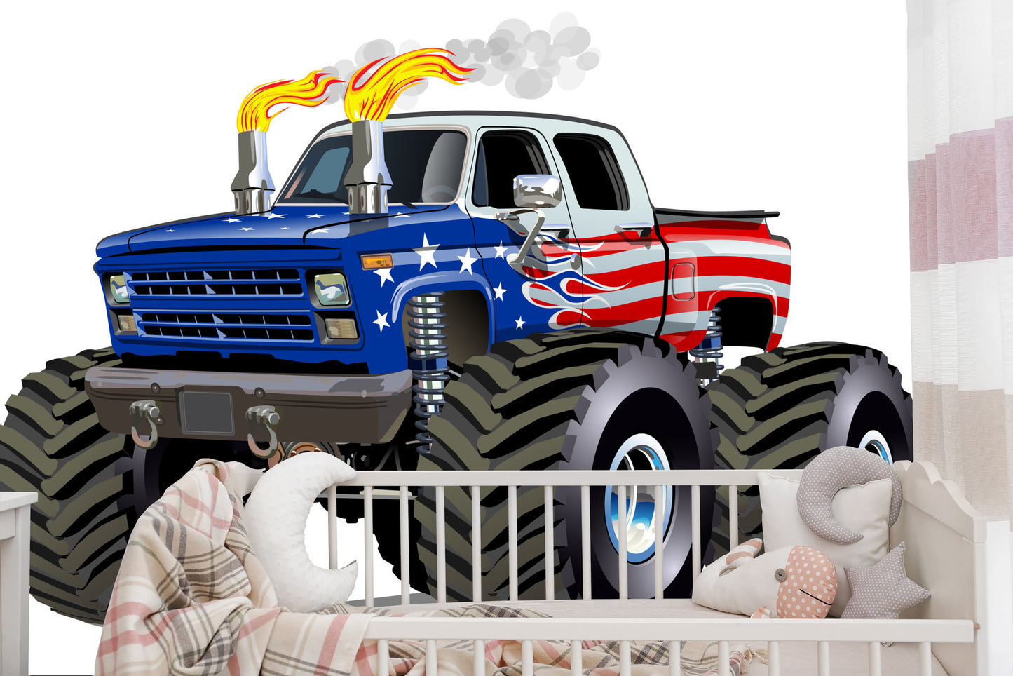 Fototapete Amerikanischer Monster Truck