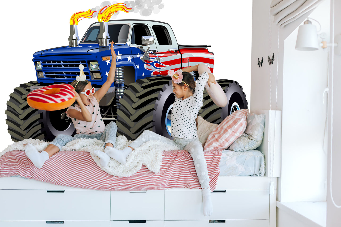 Fototapete Amerikanischer Monster Truck