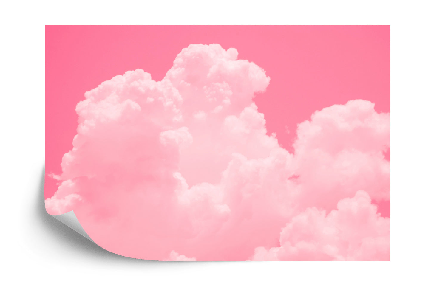 Fototapete Rosa Wolken