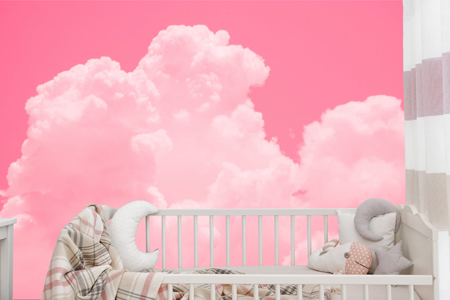 Fototapete Rosa Wolken