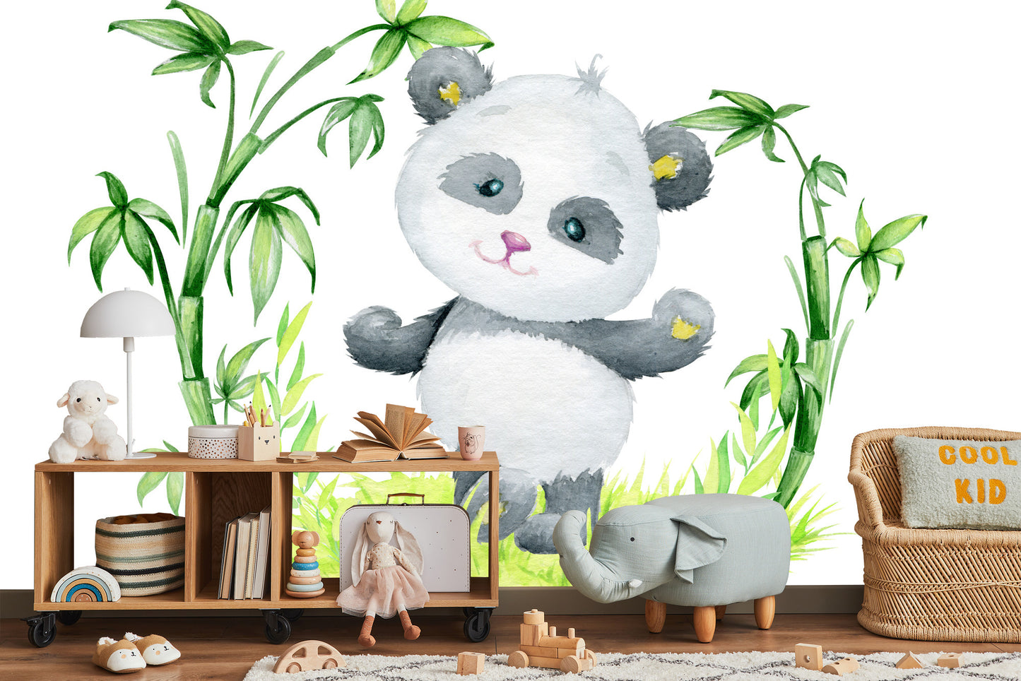 Fototapete Panda Und Bambus