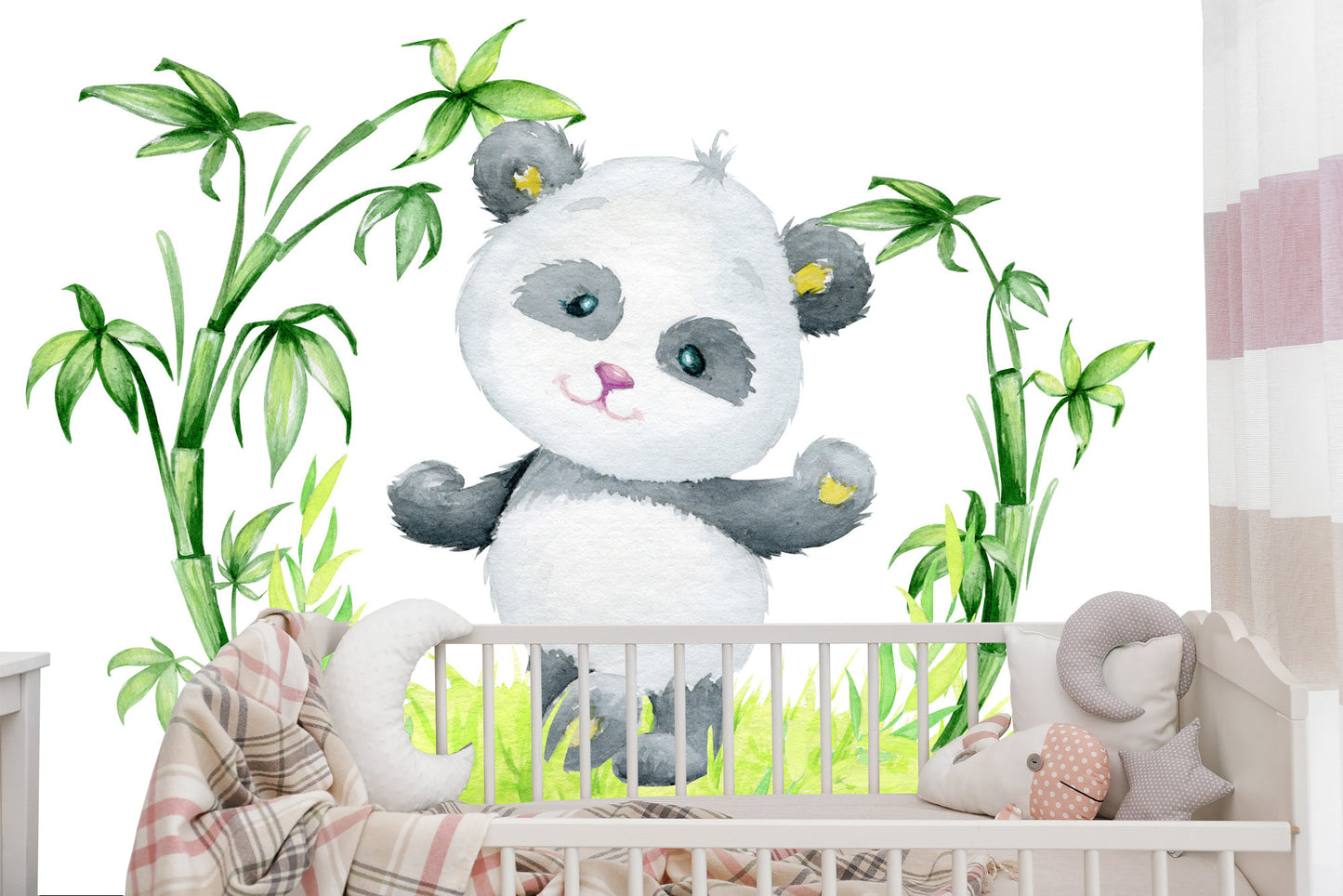 Fototapete Panda Und Bambus