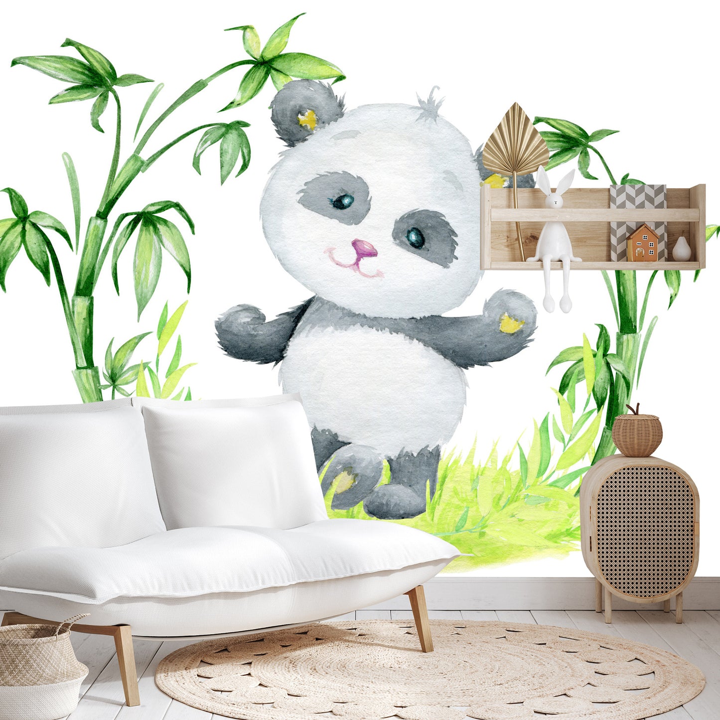 Fototapete Panda Und Bambus