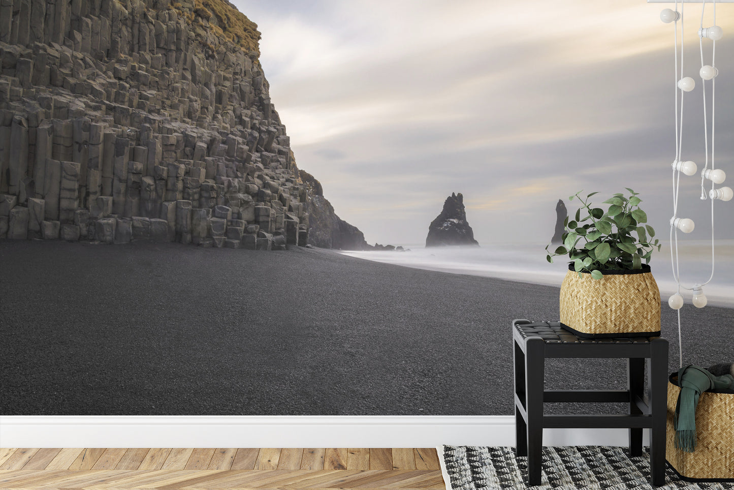 Fototapete Strand Meer Felsen