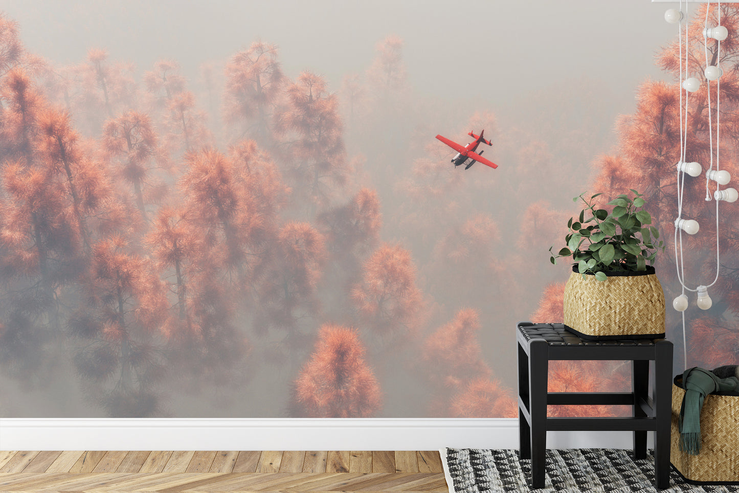Fototapete Wald Im Nebel