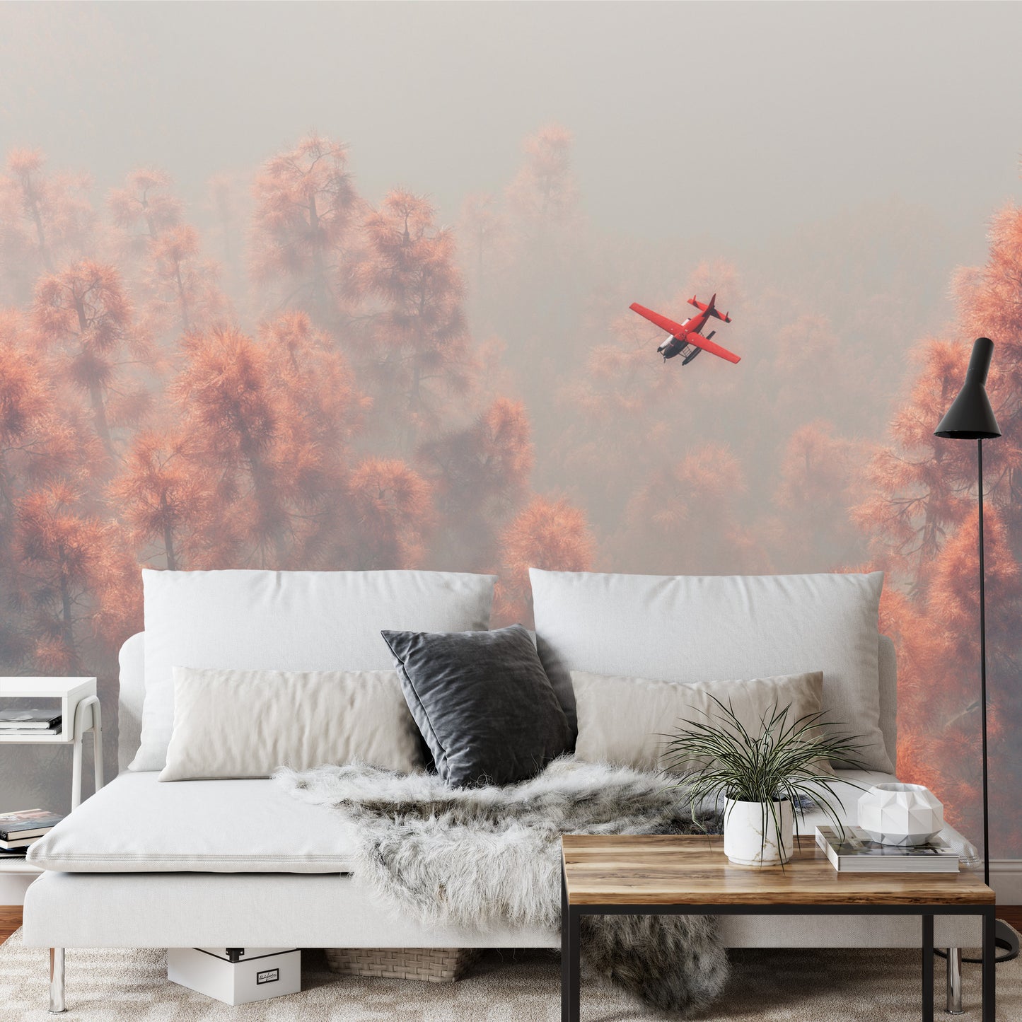Fototapete Wald Im Nebel