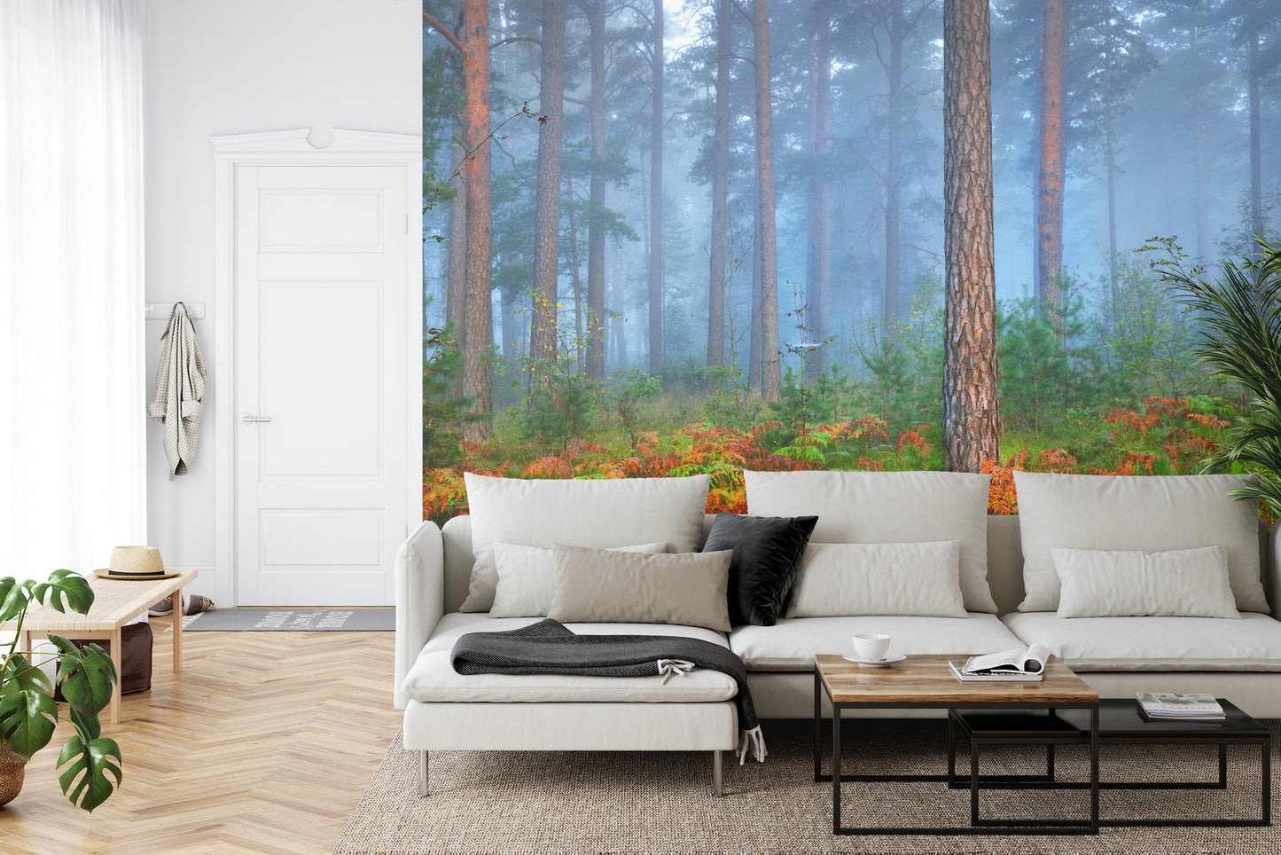 Fototapete Wald Im Nebel