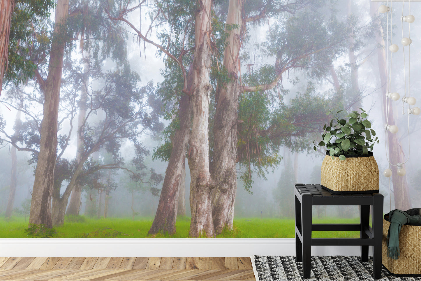 Fototapete Wald Im Nebel