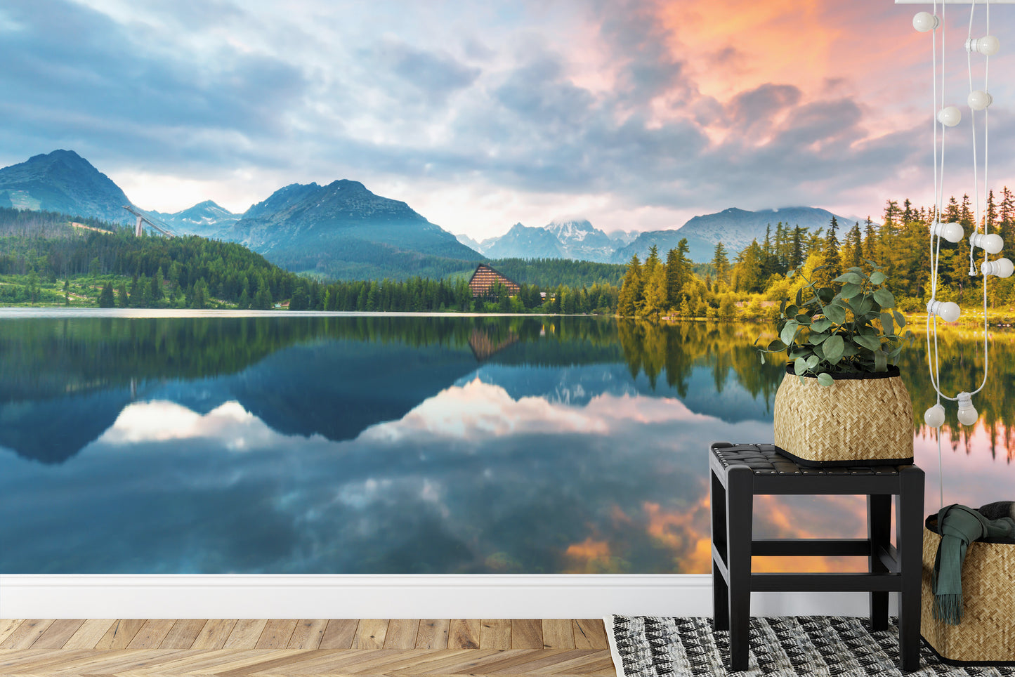 Fototapete Štrbské Bergsee In Der Hohen Tatra In Der Slowakei
