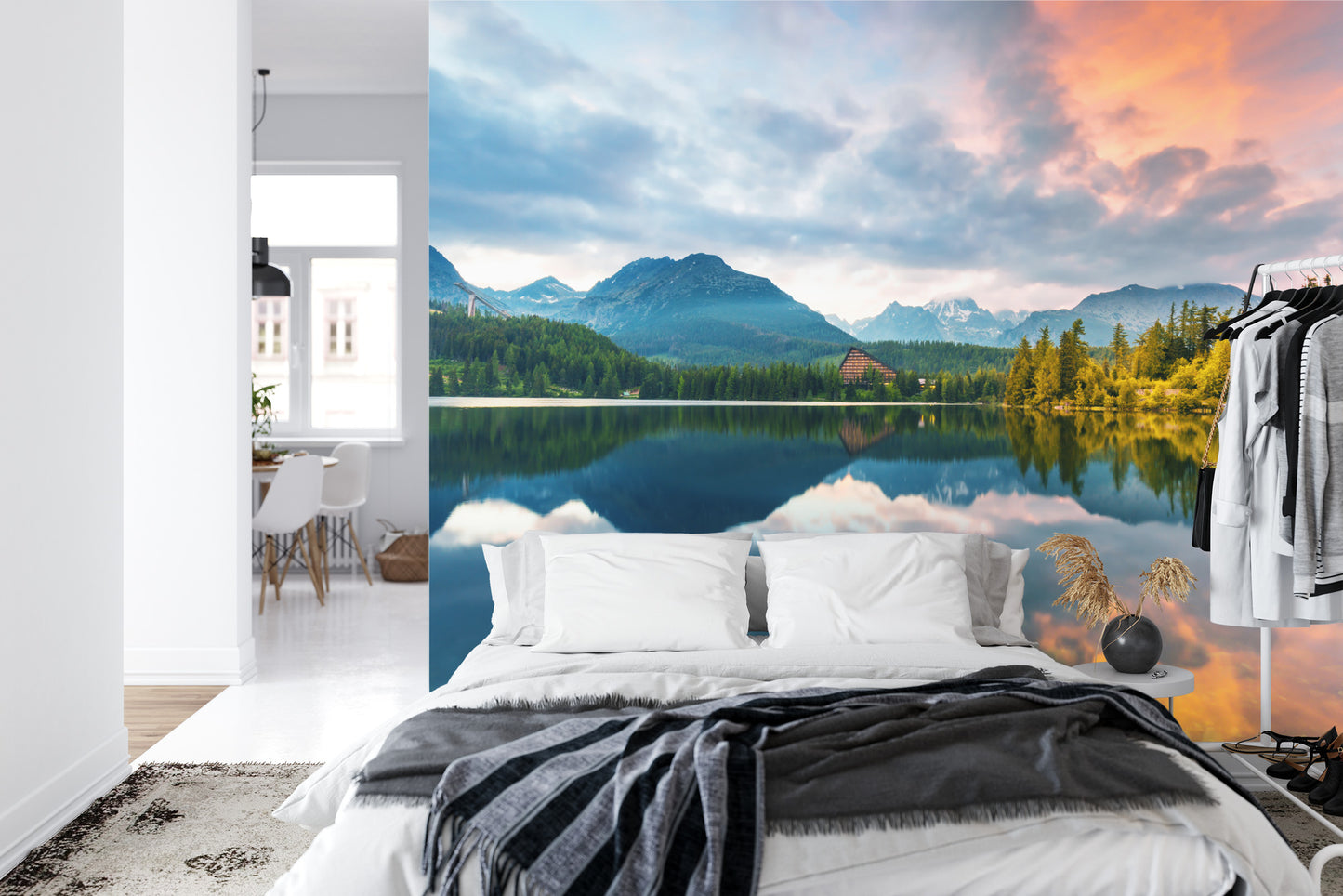 Fototapete Štrbské Bergsee In Der Hohen Tatra In Der Slowakei