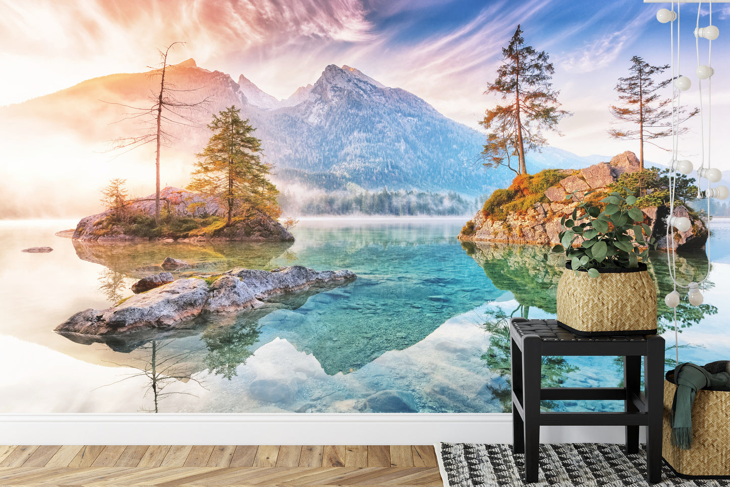 Fototapete Hintersee In Bayern, Deutschland