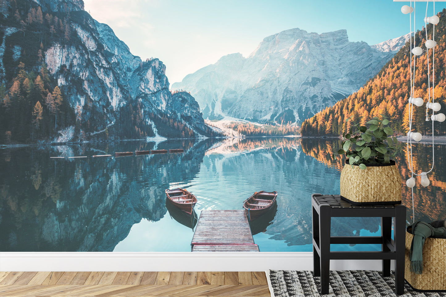 Fototapete Pragser Wildsee In Italien